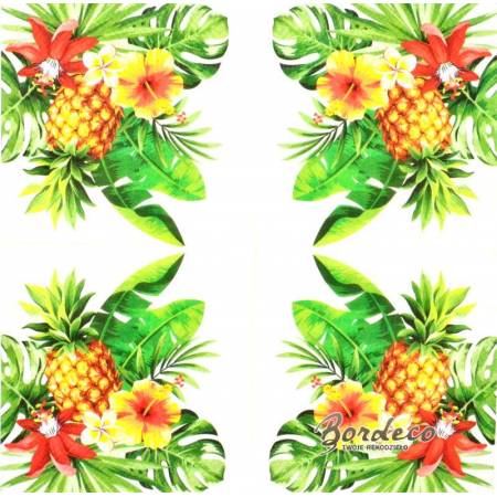 Serwetka decoupage firmy PAW ananas 33x33cm